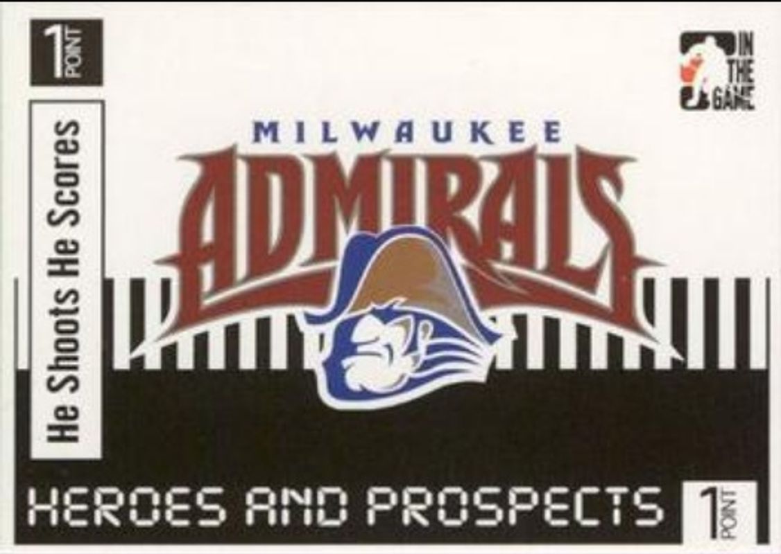 2004 In The Game Heroes & Prospects He Shoots He Scores Redemption Points