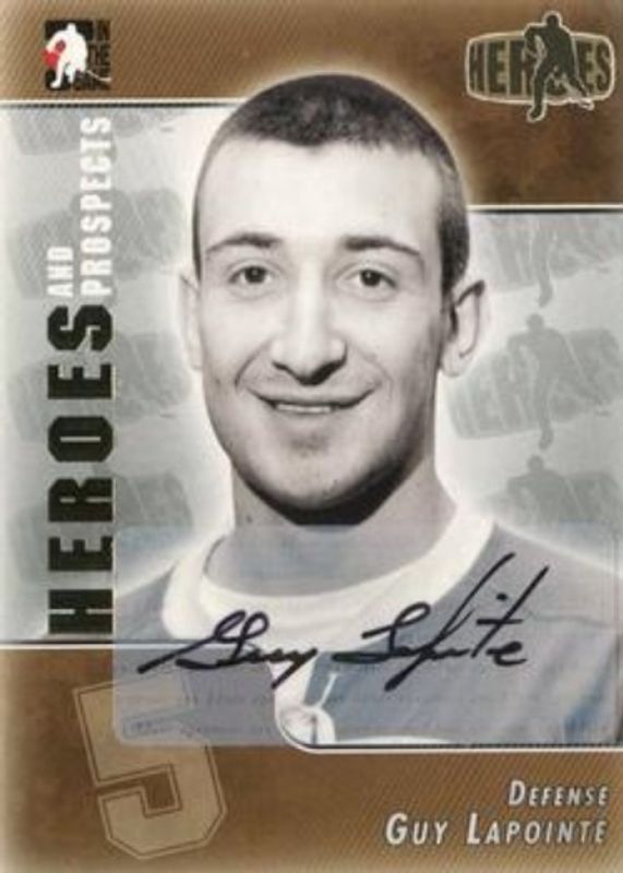 2004 In The Game Heroes & Prospects #A-GLA Autographs