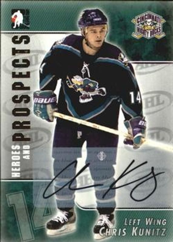 2004 In The Game Heroes & Prospects #A-CK Autographs