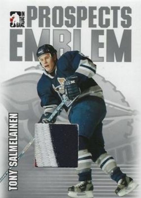 2004 In The Game Heroes & Prospects #GUE-32 Emblems Silver