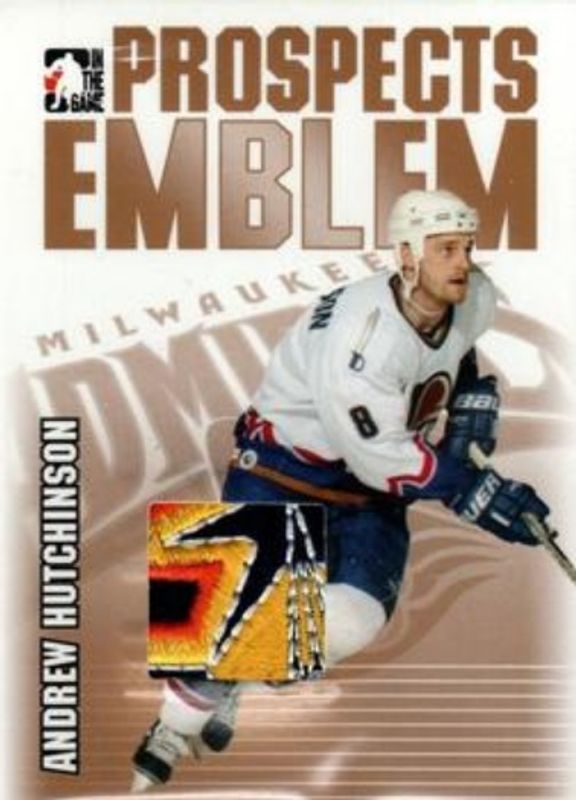 2004 In The Game Heroes & Prospects #GUE-36 Emblems Gold