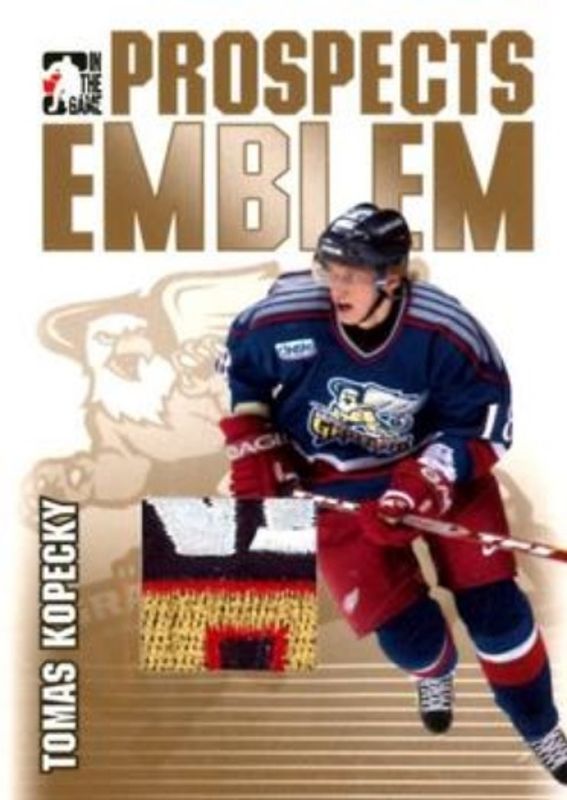 2004 In The Game Heroes & Prospects #GUE-52 Emblems Gold