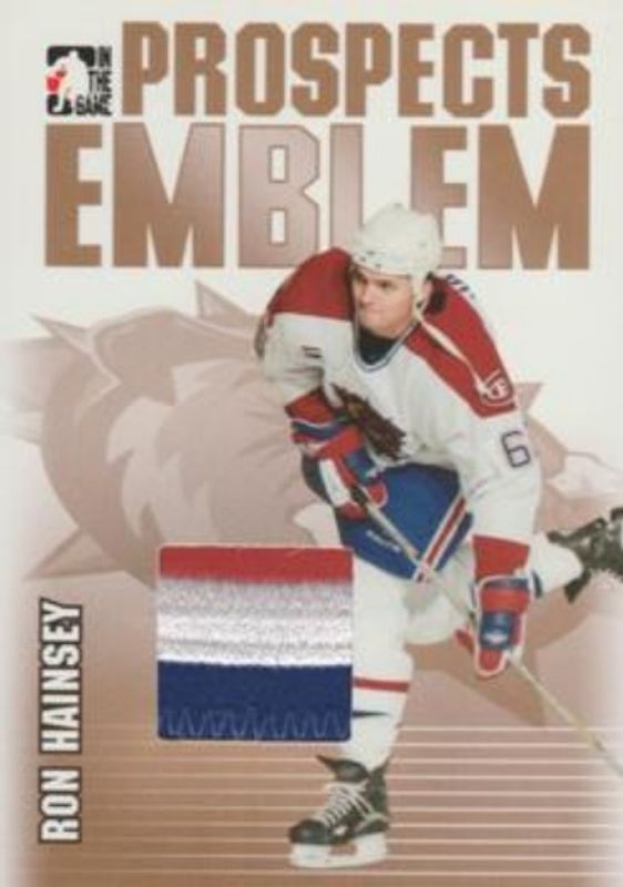 2004 In The Game Heroes & Prospects #GUE-31 Emblems Gold