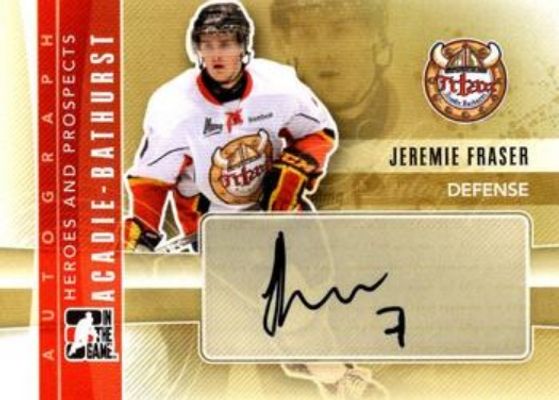 2011 In The Game Heroes & Prospects #A-JF Autographs