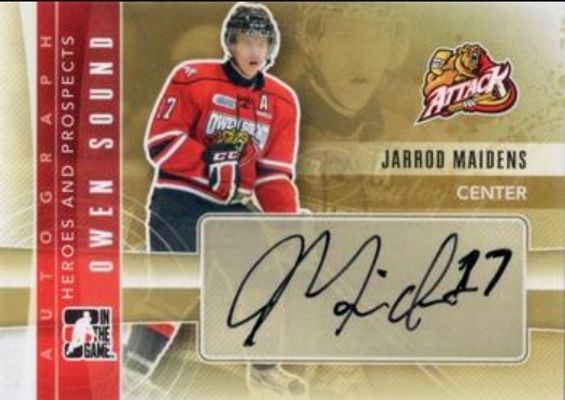 2011 In The Game Heroes & Prospects #A-JMA Autographs