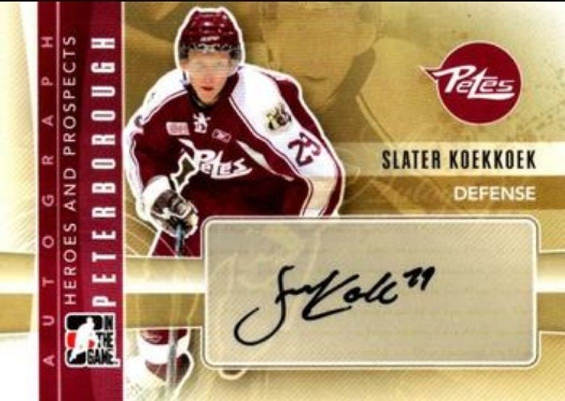 2011 In The Game Heroes & Prospects #A-SK Autographs