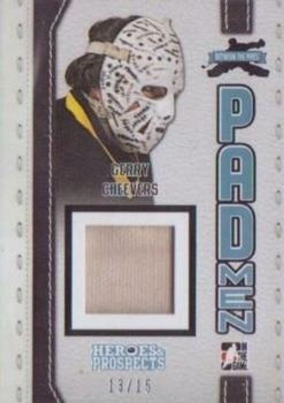 2014 In The Game Heroes & Prospects #PM-GC1 Between the Pipes Padmen Blue /15