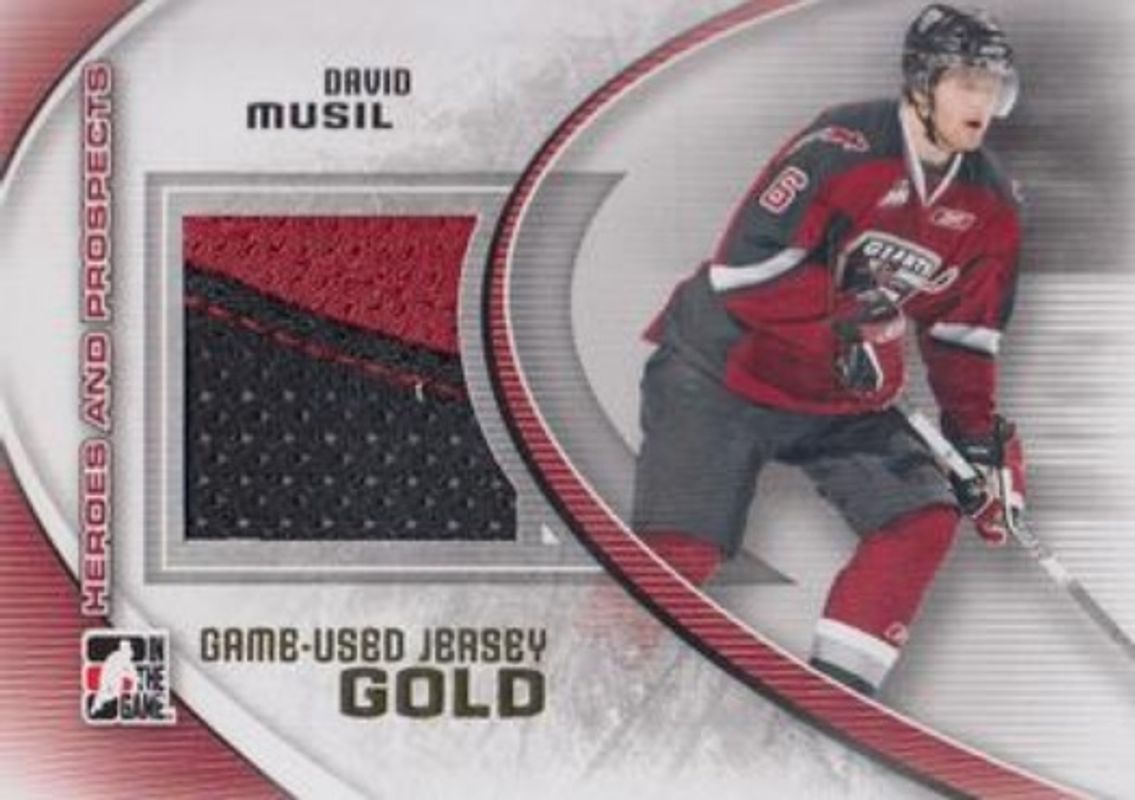 2011 In The Game Heroes & Prospects #M-49 Game Used Jerseys Gold