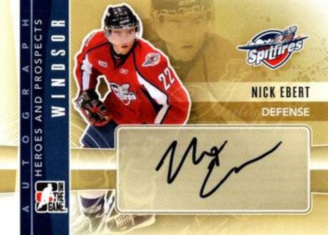 2011 In The Game Heroes & Prospects #A-NE Autographs