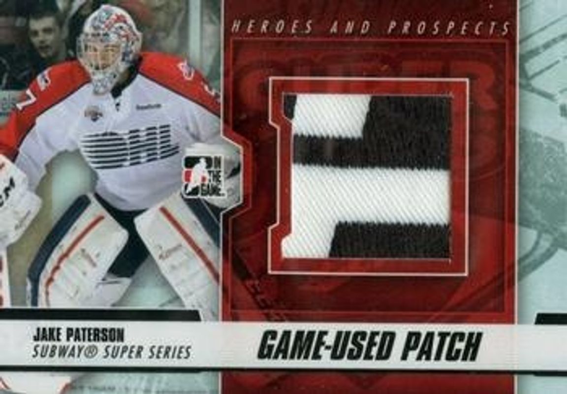 2012 In The Game Heroes & Prospects #SSM-03 Subway Super Series Jersey Patches