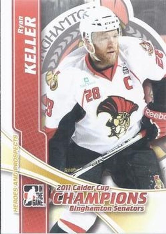 2011 In The Game Heroes & Prospects #CC-04 Calder Cup Champions