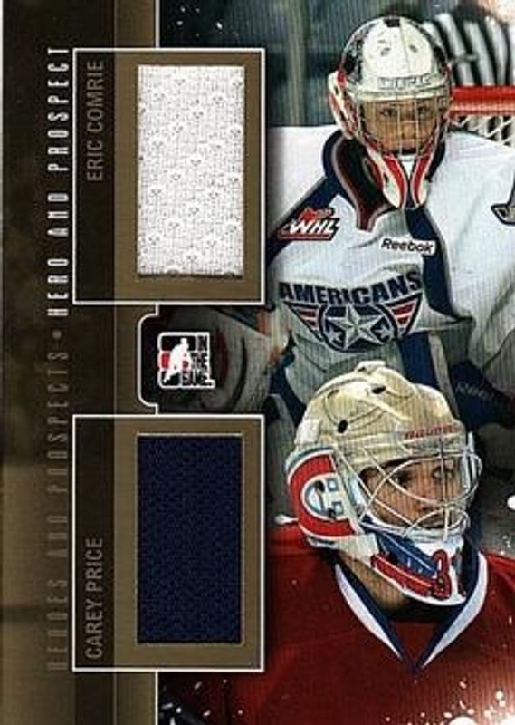 2012 In The Game Heroes & Prospects #HP-05 Hero & Prospect Jerseys Gold