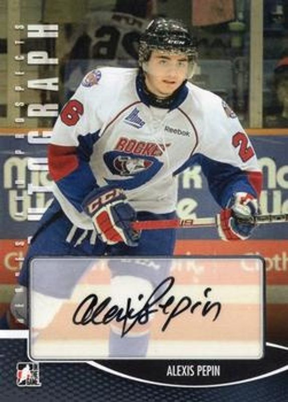 2012 In The Game Heroes & Prospects #A-AP Autographs