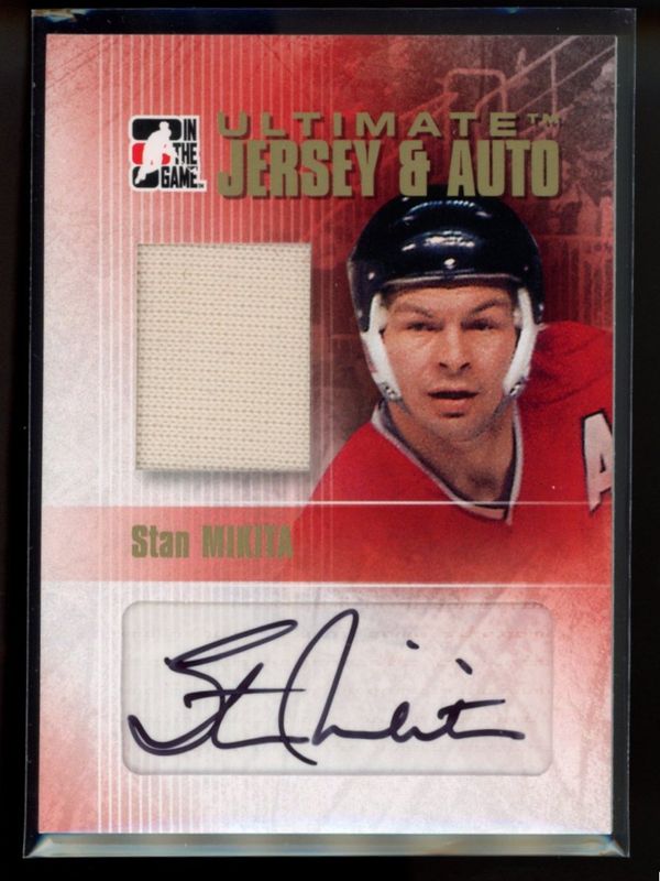 2008 In The Game Ultimate Memorabilia #23 Legends Autographs - Gold