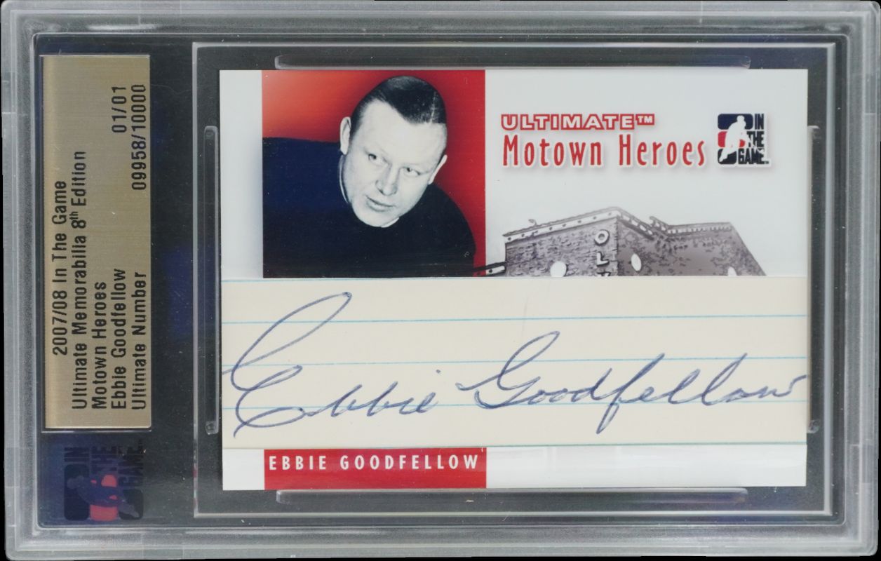 2008 In The Game Ultimate Memorabilia #4 Motown Heroes