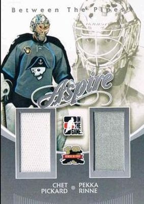 2011 In The Game Between the Pipes #AS-15 Aspire Silver