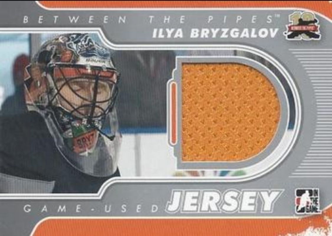 2011 In The Game Between the Pipes #M-09 Game Used Jersey Silver