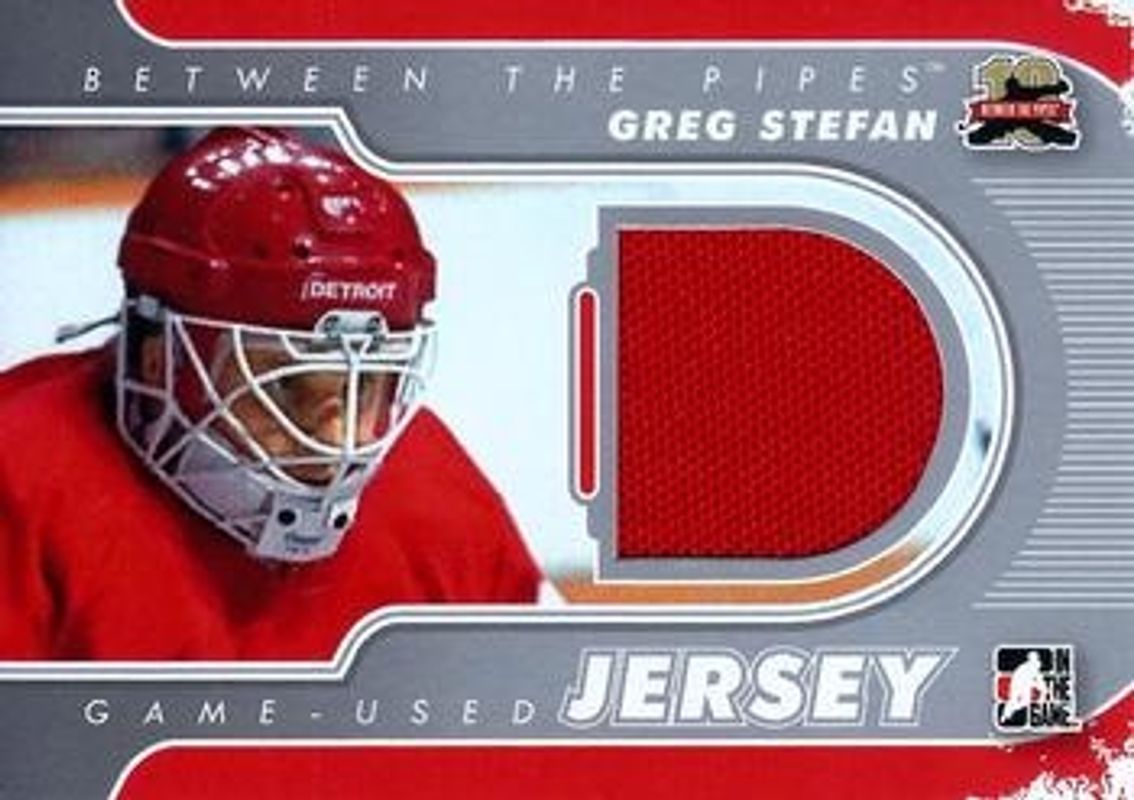 2011 In The Game Between the Pipes #M-37 Game Used Jersey Silver