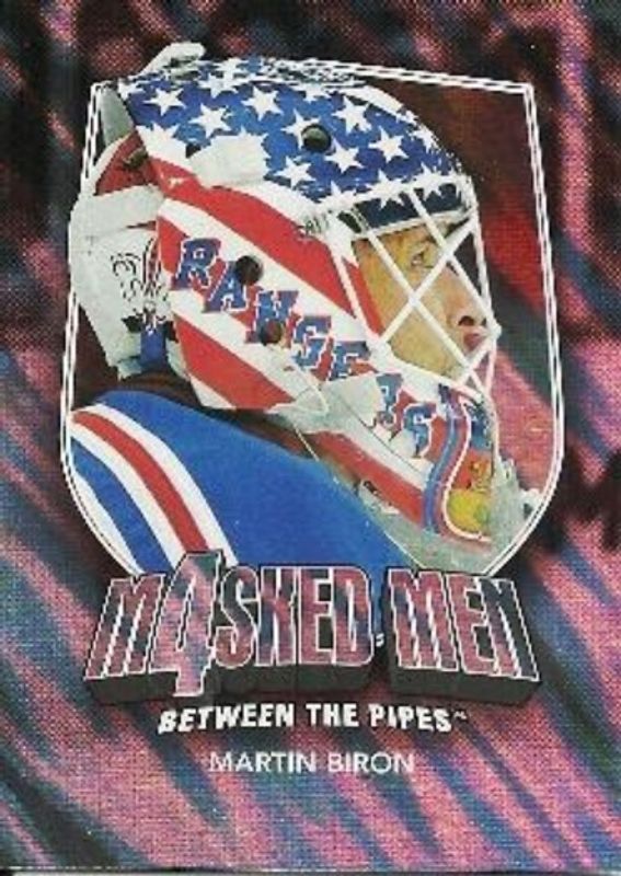 2011 In The Game Between the Pipes #MM-07 Masked Men IV Silver