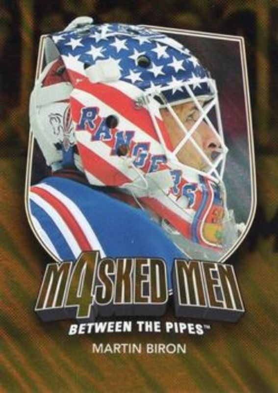 2011 In The Game Between the Pipes #MM-07 Masked Men IV Gold