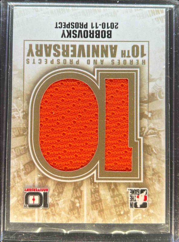 2013 In The Game Heroes & Prospects #AP-39 Tenth Anniversary Jersey