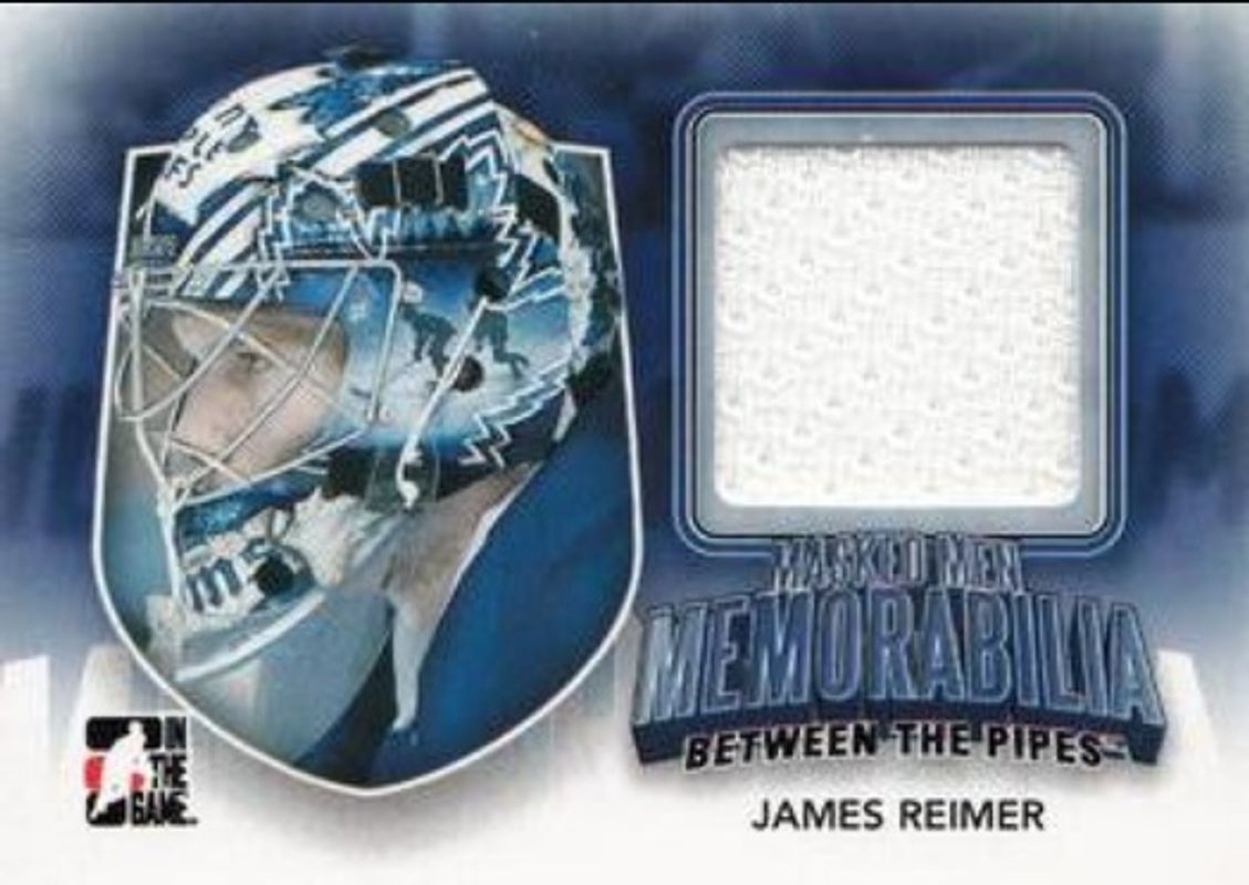 2011 In The Game Between the Pipes #MMM-35 Masked Men IV Memorabilia