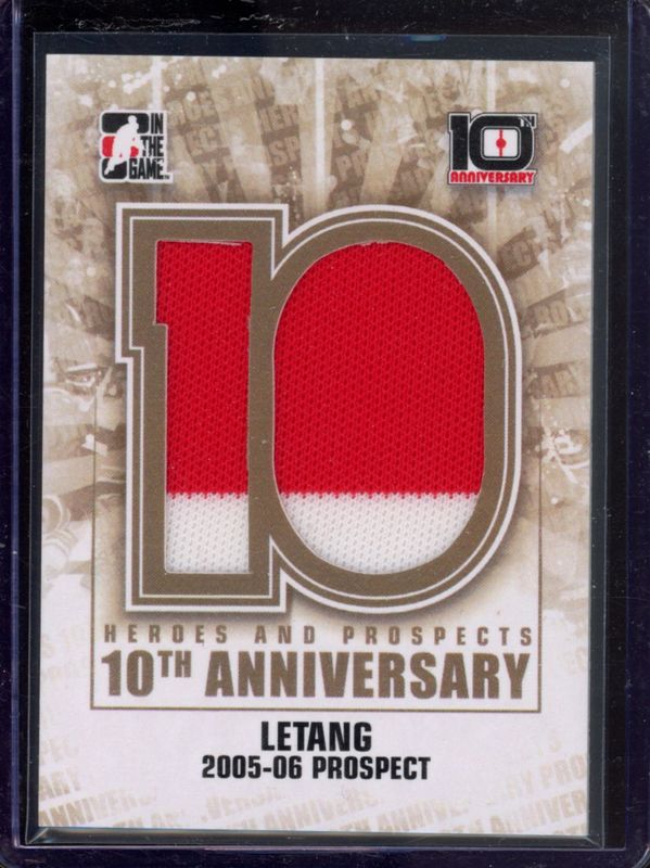 2013 In The Game Heroes & Prospects #AP-88 Tenth Anniversary Jersey