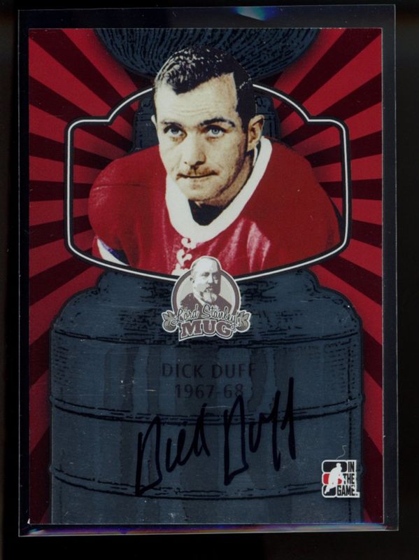 2013 In The Game Lord Stanley's Mug #A-DD5 Autographs