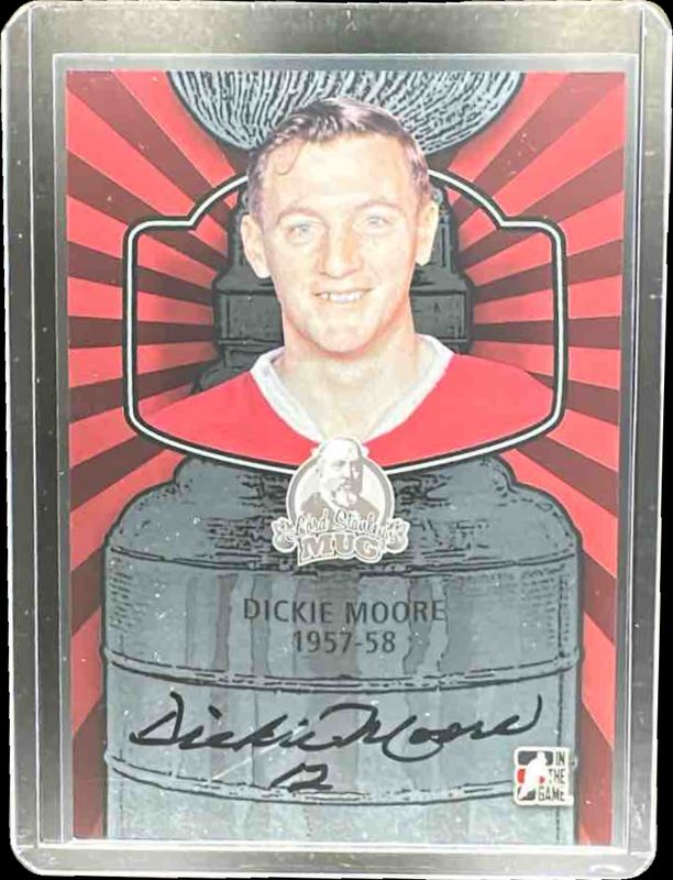 2013 In The Game Lord Stanley's Mug #A-DM4 Autographs