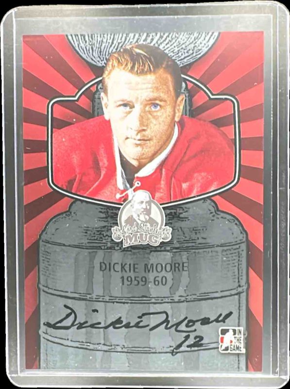 2013 In The Game Lord Stanley's Mug #A-DM6 Autographs