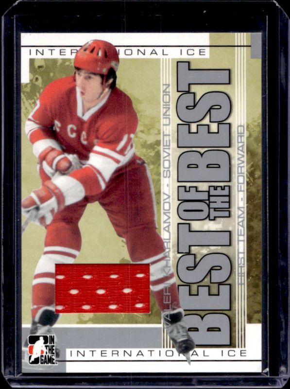 2006 In The Game Used International Ice #BB-05 Best of the Best