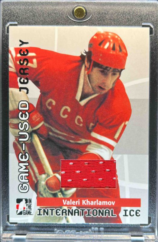 2006 In The Game Used International Ice #GUJ-05 Game Used Jerseys