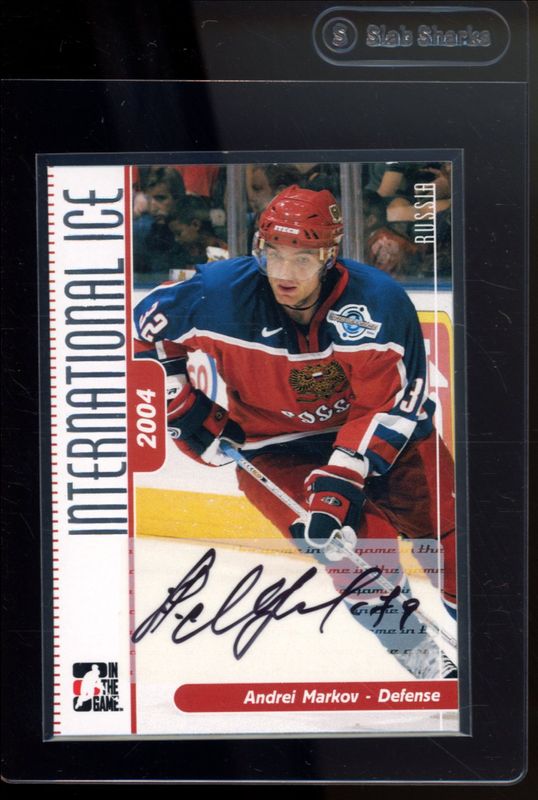 2006 In The Game Used International Ice #A-AMK Autographs /10