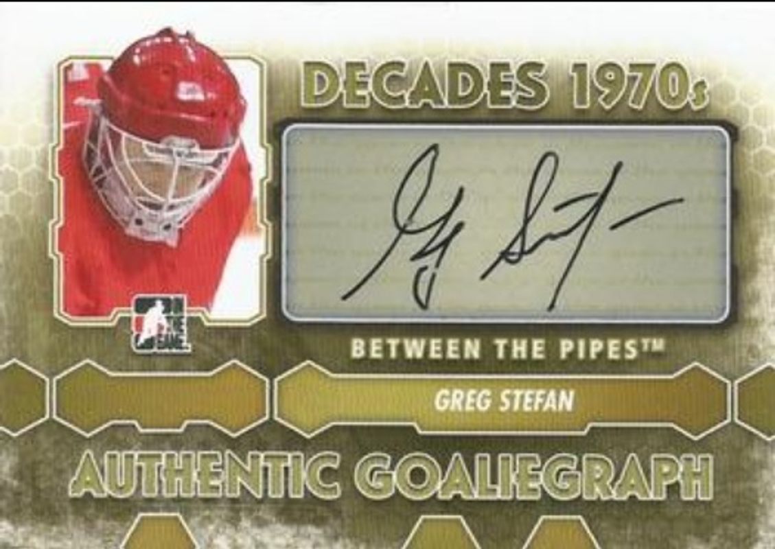 2012 In The Game Between The Pipes #A-GS Authentic Goaliegraphs