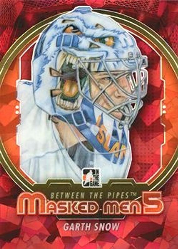 2012 In The Game Between The Pipes #MM-46 Masked Men 5 Rainbow Foil