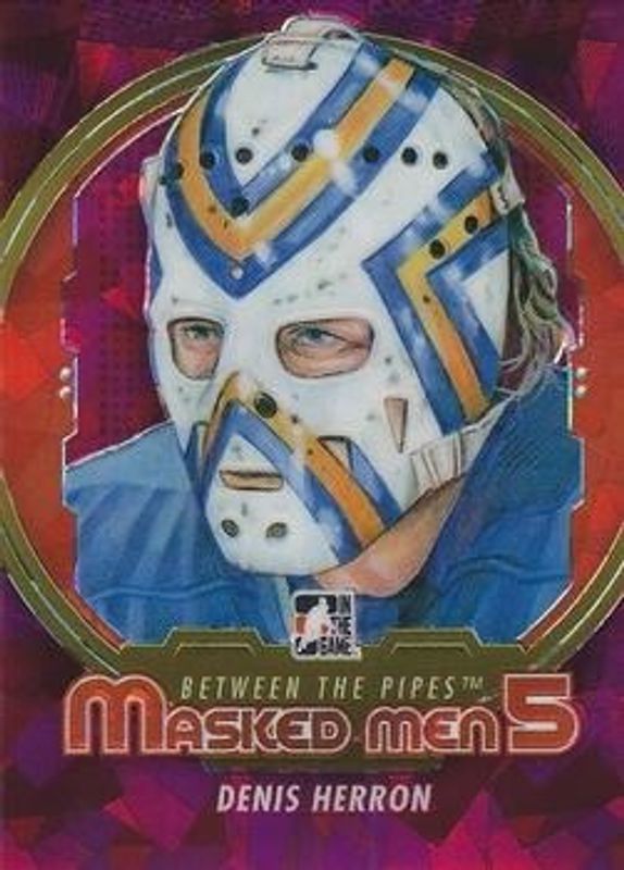 2012 In The Game Between The Pipes #MM-26 Masked Men 5 Rainbow Foil