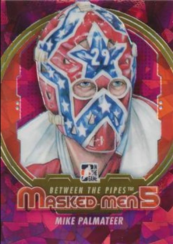 2012 In The Game Between The Pipes #MM-33 Masked Men 5 Rainbow Foil