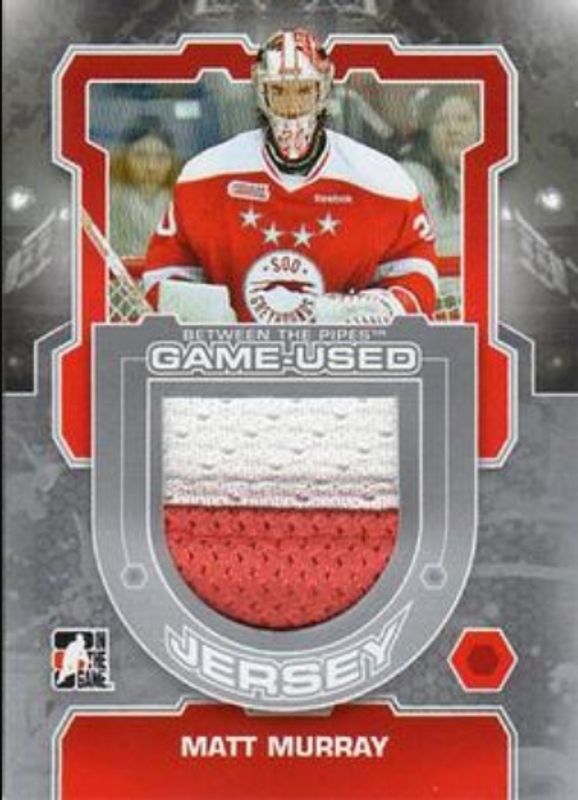 2012 In The Game Between The Pipes #M-46 Jerseys Silver