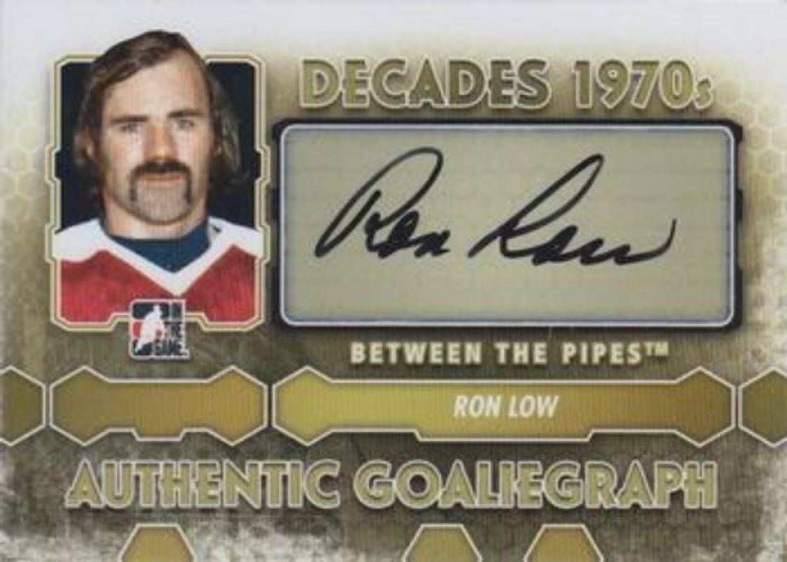 2012 In The Game Between The Pipes #A-RLO Authentic Goaliegraphs