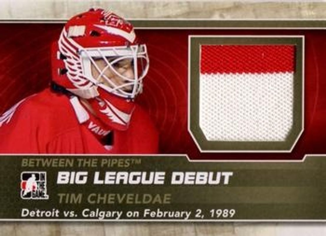 2012 In The Game Between The Pipes #BL-28 Big League Debut Jerseys Gold