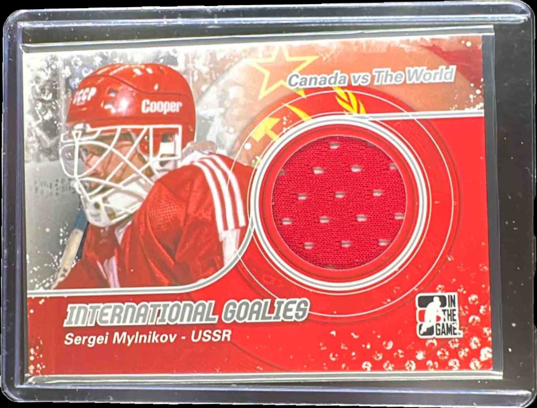 2011 In The Game Canada vs the World #IG-17 International Goalies Silver