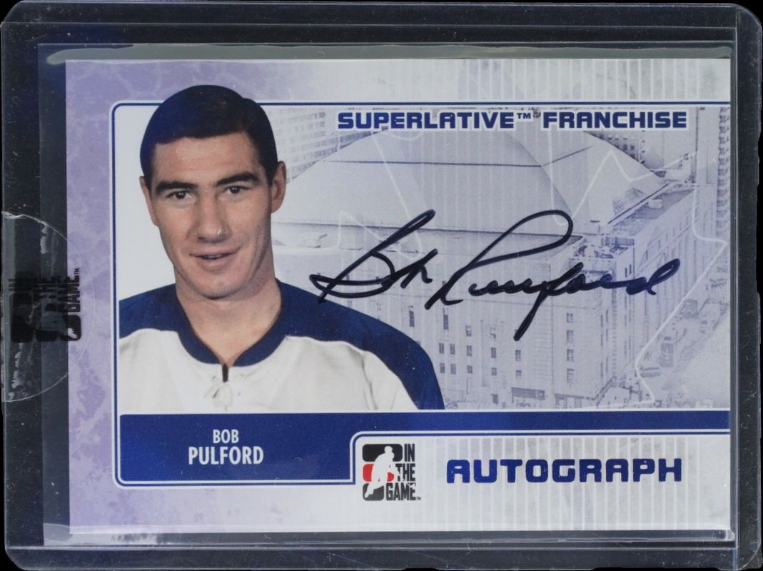 2008 In The Game Superlative Franchise #A-BPU Autographs