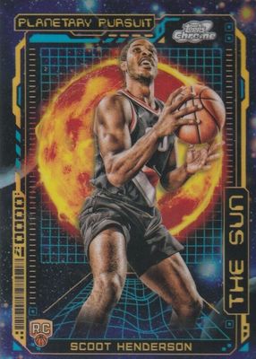 2023 Topps Chrome Cosmic #PPS-10 Planetary Pursuit - Sun