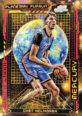 2023 Topps Chrome Cosmic #PPM-8 Planetary Pursuit - Mercury