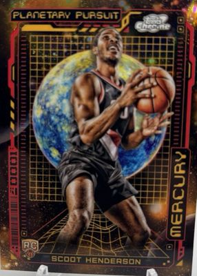 2023 Topps Chrome Cosmic #PPM-10 Planetary Pursuit - Mercury