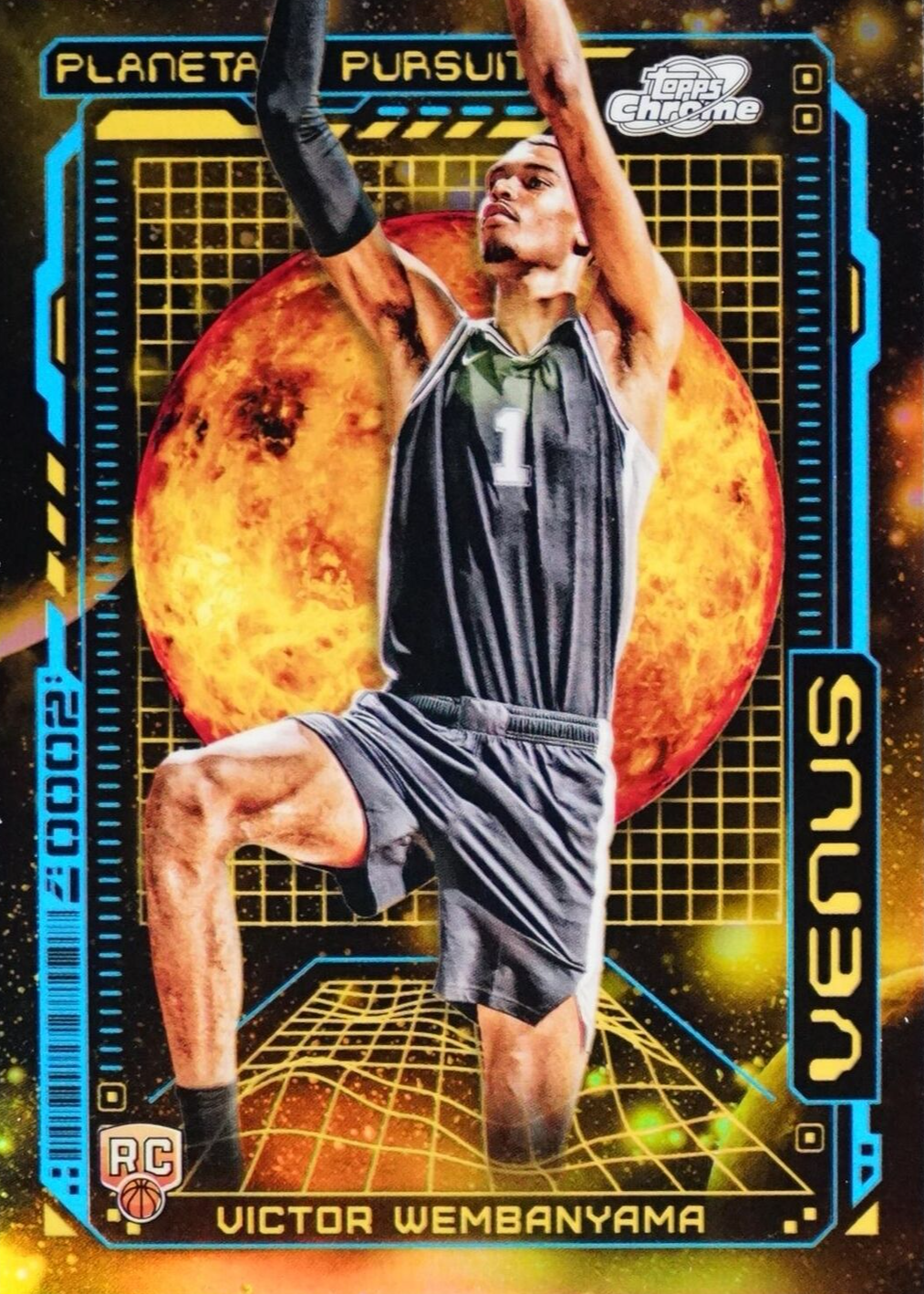 Victor Wembanyama 2023 Topps Chrome Cosmic #PPV-9 Planetary
