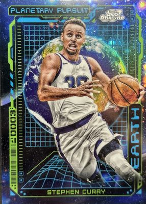 2023 Topps Chrome Cosmic #PPE-2 Planetary Pursuit - Earth