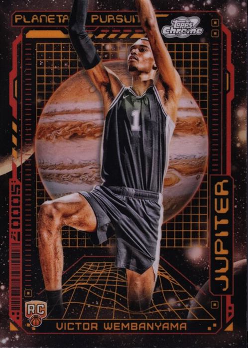 Victor Wembanyama 2023 Topps Chrome Cosmic #PPJ-9 Planetary 