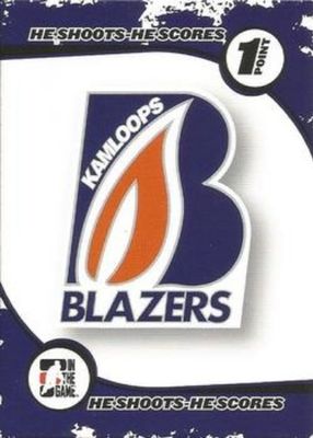 2007 In The Game Heroes & Prospects He Shoots He Scores Redemption Points