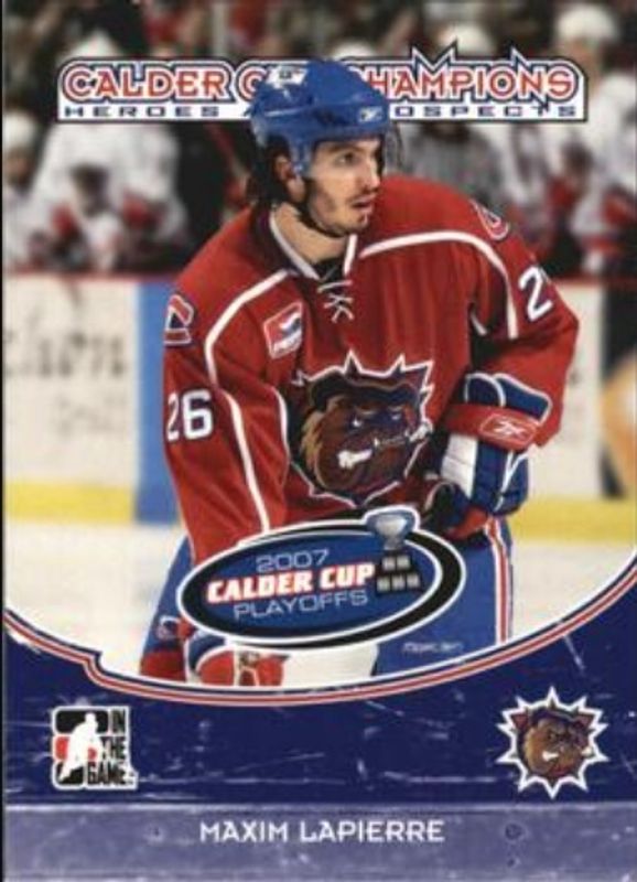 2007 In The Game Heroes & Prospects #CC-05 Calder Cup Champions